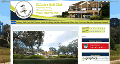Desktop Screenshot of kilmoregolfclub.com.au